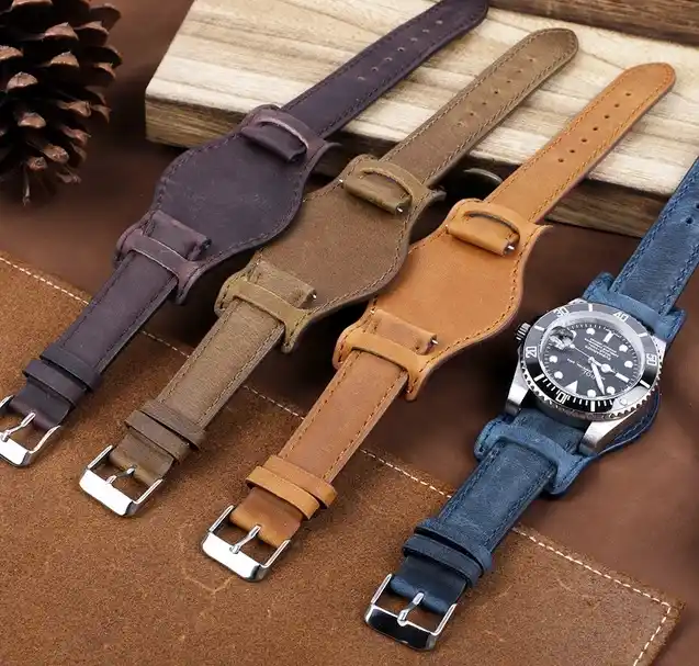 بند ساعت چرم مدل لاو