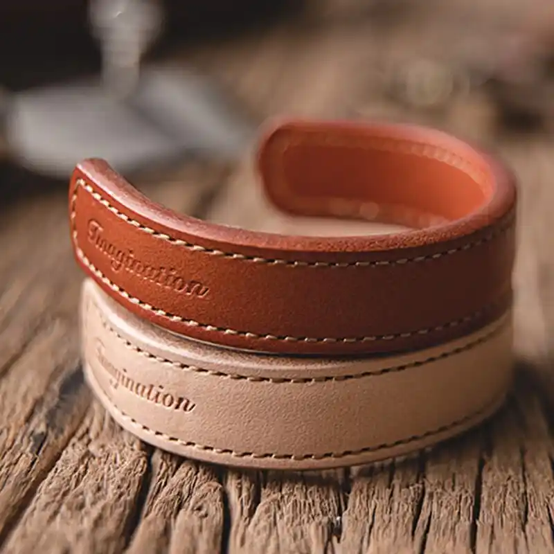 دستبند چرمی مدل نسیم