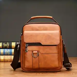 کیف چرم دوشی مردانه